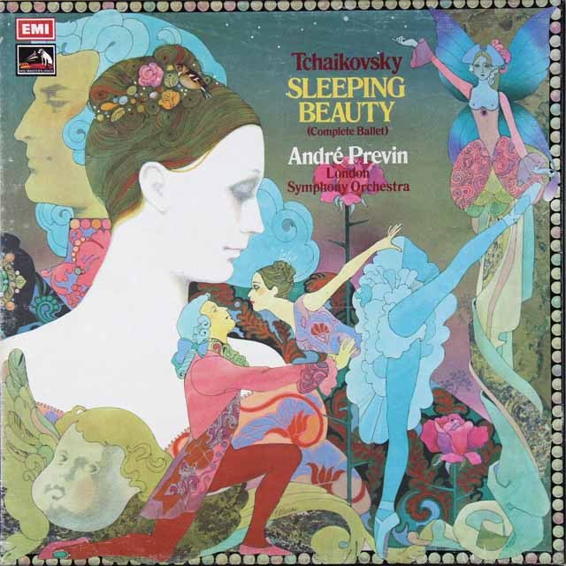 プレヴィンのチャイコフスキー/「眠りの森の美女」　英EMI　2730　LP レコード