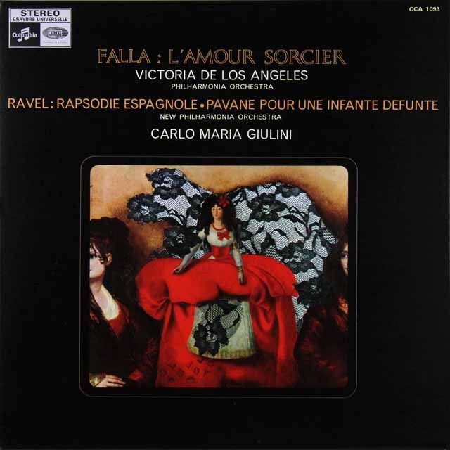 ジュリーニのファリャ/「恋は魔術師」　仏columbia　LP レコード