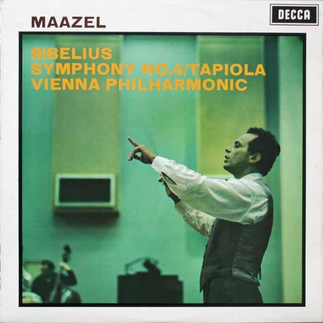 マゼールのシベリウス/交響曲第4番　オリジナル盤　英DECCA　2612　LP レコード