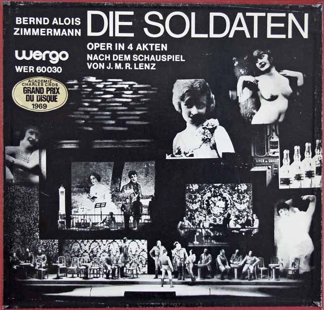 ギーレンのツィンマーマン/「兵士たち」　独WERGO　3286　LP レコード