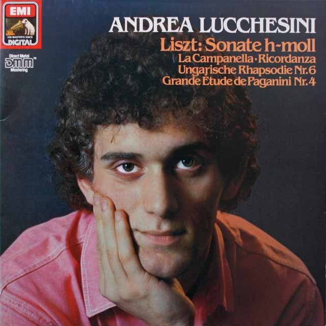 ルケシーニのリスト/ピアノソナタほか　独EMI　3688　LP レコード