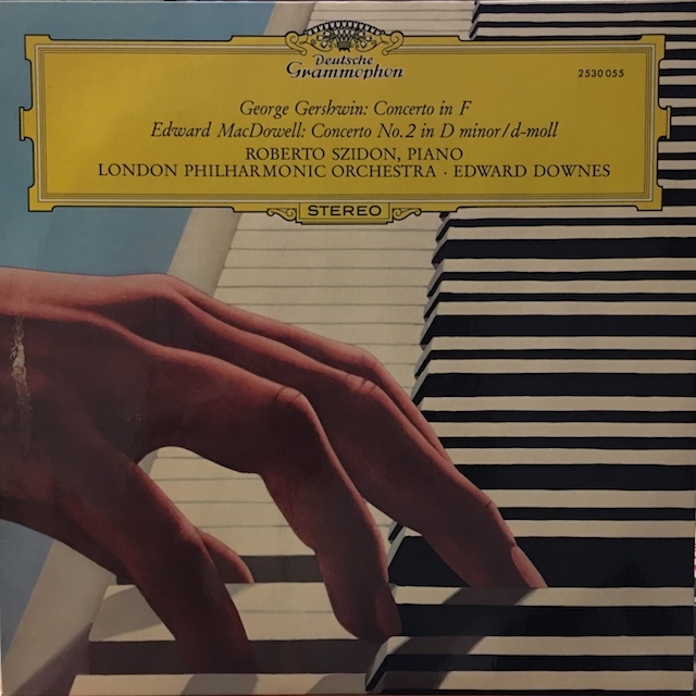 ロベルト・シドンのガーシュイン/へ調の協奏曲ほか　 独DGG　M1701　LP レコード