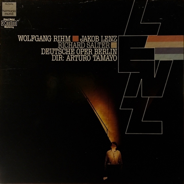タマヨのリーム/室内オペラ「ヤーコプ・レンツ」　 独HM　M1701　LP レコード