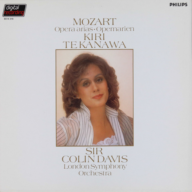 キリ・テ・カナワのモーツァルト/オペラアリア集　蘭PHILIPS　3536　LP レコード