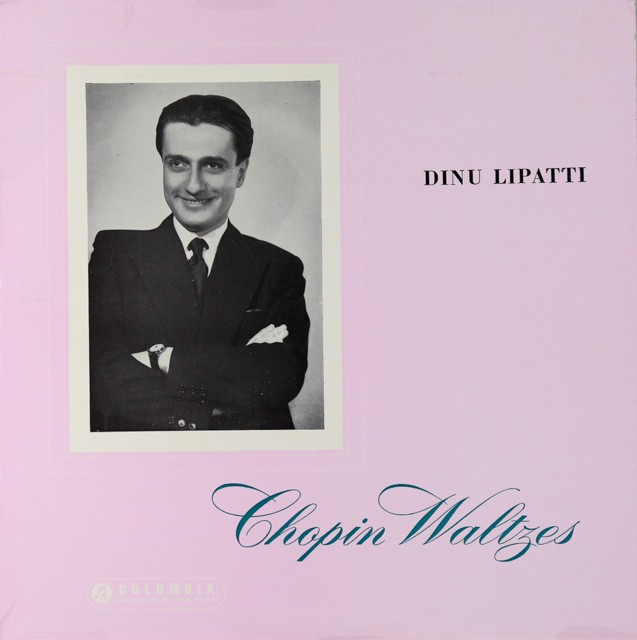 リパッティのショパン/ワルツ集　英Columbia　2732　LP レコード
