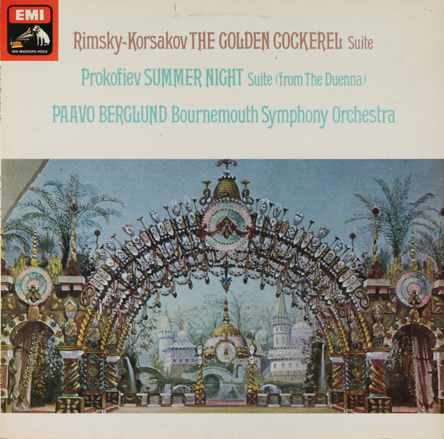 【オリジナル盤】　ベルグルンドのリムスキー=コルサコフ/「金鶏」ほか　英EMI　3706　LP レコード