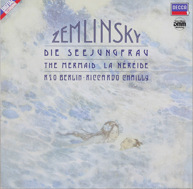 シャイーのツェムリンスキー/交響詩「人魚姫」ほか　独DECCA　3706　LP レコード