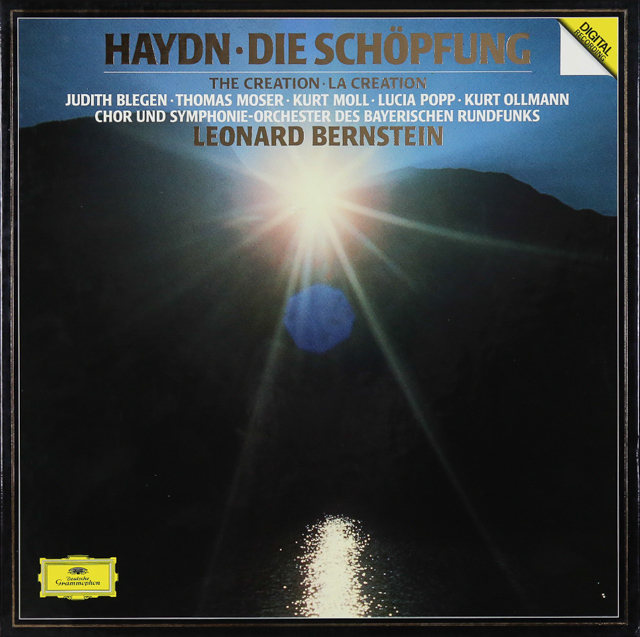 バーンスタインのハイドン/「天地創造」　独DGG　3538　LP レコード