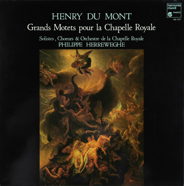 ヘレヴェッヘのデュ・モン/グラン・モテット集　仏HM　3288　LP レコード