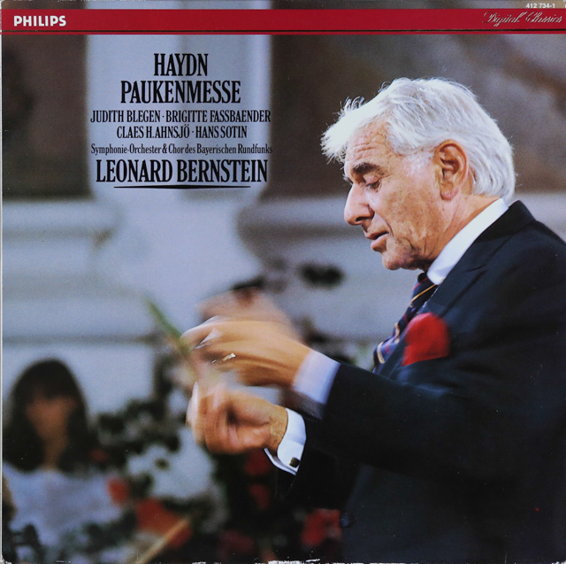LP レコード バーンスタインのハイドン/「戦時のミサ（太鼓のミサ
