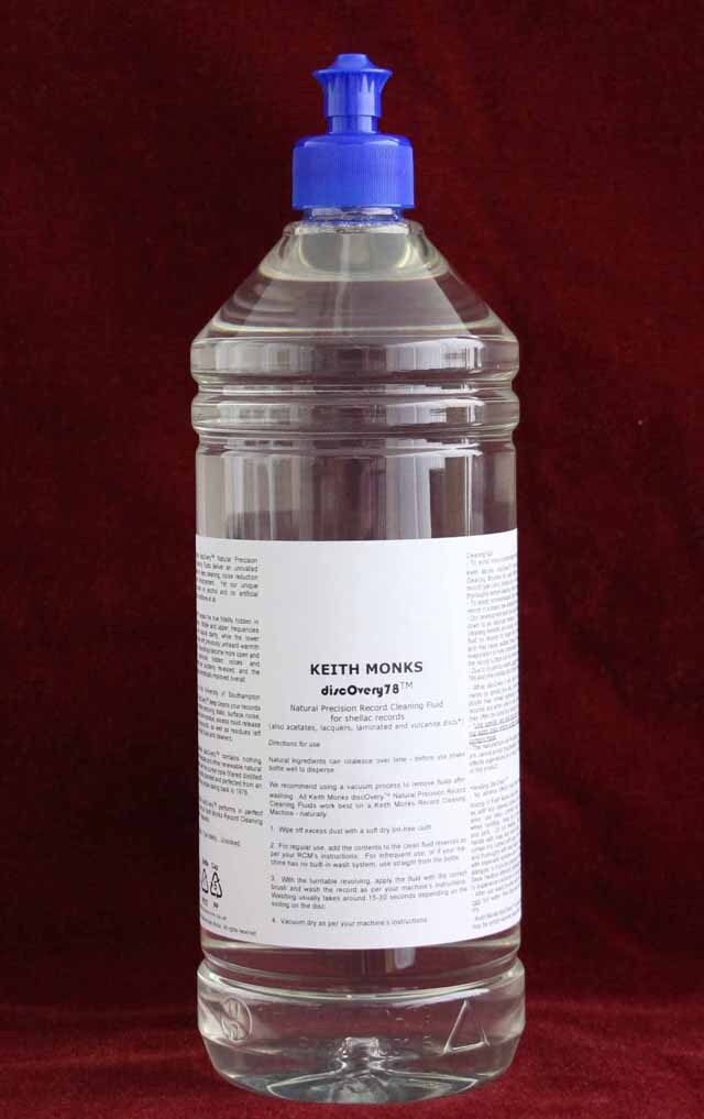 【キース・モンクスPRODIGY付属用品】　discOvery78　（SPレコード専用クリーニング液）　KM0104