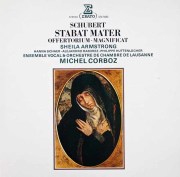 コルボのシューベルト/「スターバト・マーテル」ほか　仏ERATO　3898　LP レコード