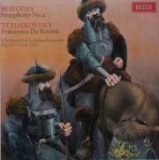 【オリジナル盤】　ヴァルヴィーゾのチャイコフスキー/「フランチェスカ・ダ・リミニ」ほか　英DECCA　3818　LP レコード