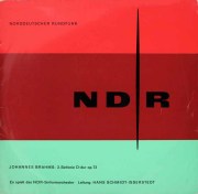 イッセルシュテットのブラームス/交響曲第2番　独NDR　3632　LP レコード