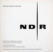 イッセルシュテットのモーツァルト/交響曲第35番「ハフナー」ほか　独NDR　3632　LP レコード