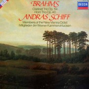 シフ、ニュー・ウィーン・オクテット（八重奏団）のブラームス/クラリネット三重奏曲ほか　蘭DECCA　3637　LP レコード