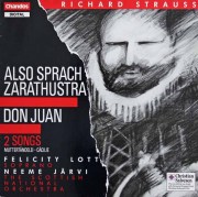 ヤルヴィのR.シュトラウス/「ツァラトゥストラはかく語りき」、「ドン・ファン」ほか　英Chandos　3715　LP レコード