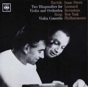 スターン、バーンスタインのベルク/ヴァイオリン協奏曲ほか　英CBS   3897　LP レコード