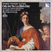ピノックのヘンデル/聖セシリアの祝日のための頌歌　独ARCHIV　3895　LP レコード