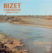 マルケヴィチのビゼー/「アルルの女」第1組曲、第2組曲　仏CH　3894　LP レコード