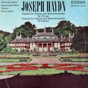 ズスケ、スウィトナーのハイドン/ヴァイオリン協奏曲第1、2番　独ETERNA　3826　LP レコード