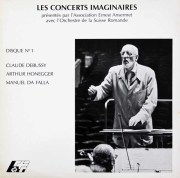 アンセルメのドビュッシー/選ばれし乙女ほか　スイス　アンセルメ協会　3737　LP レコード