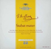 フリッチャイのロッシーニ/「スターバト・マーテル」　独DGG　3738　LP レコード