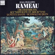 クイケンのラモー/「イポリートとアリシー」　独HM　3738　LP レコード