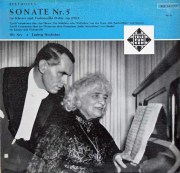 ナイ&ヘルシャーのベートーヴェン/チェロソナタ第5番ほか　 独TELEFUNKEN　3109　LP レコード