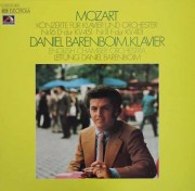 バレンボイムのモーツァルト/ピアノ協奏曲第11、16番　独EMI　3893　LP レコード