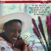【直筆サイン入り】　ノーマンのシューマン/「女の愛と生涯」ほか　蘭PHILIPS　3742　LP レコード