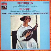 シヴィッターロのベートーヴェン/マンドリンとチェンバロの為の4つの小品ほか　仏EMI（VSM）　3891　LP レコード