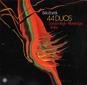 ヴェーグ、リジーのバルトーク/二重奏曲　独TELEFUNKEN　3832　LP レコード