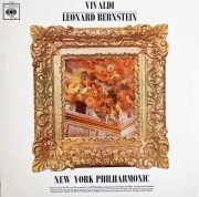 バーンスタインのヴィヴァルディ/ヴァイオリン協奏曲集「四季」　英CBS　3743　LP レコード