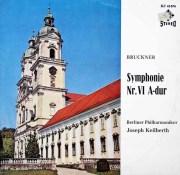 カイルベルトのブルックナー/交響曲第6番　独telefunken　3803　LP レコード