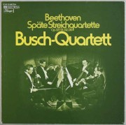 ブッシュ四重奏団のベートーヴェン/後期弦楽四重奏曲集　独EMI　3712　LP レコード