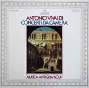 ムジカ・アンティクヮ・ケルンのヴィヴァルディ/室内楽曲集　独ARCHIV　3721　LP レコード