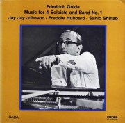 グルダの自作自演/4人のソリストとバンドのための音楽No.1　独SABA　3724　LP レコード