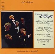 セルのモーツァルト/アイネ・クライネ・ナハトムジークほか　独CBS　3746　LP レコード