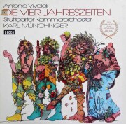 ミュンヒンガーのヴィヴァルディ/「四季」　独DECCA　3806　LP レコード