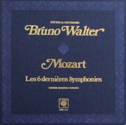ワルターのモーツァルト/後期交響曲集　仏CBS　3302　LP レコード