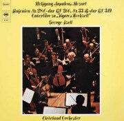 セルのモーツァルト/交響曲第28、33番、「フィガロの結婚」序曲　独CBS　3808　LP レコード