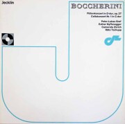 グラーフ、ニッフェネッガー、チュップのボッケリーニ/フルート協奏曲、チェロ協奏曲第1番　スイスJecklin　3808　LP レコード