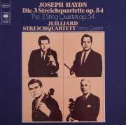 ジュリアード四重奏団のハイドン/弦楽四重奏曲第57～59番　独CBS　3810　LP レコード