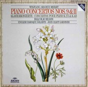 ビルソン、ガーディナーのモーツァルト/ピアノ協奏曲第9、11番　独ARCHIV　3817　LP レコード