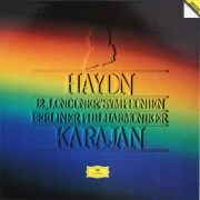 カラヤンのハイドン/ロンドン交響曲　独DGG　3819　LP レコード