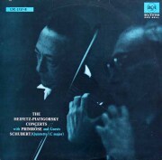 ハイフェッツ、ピアティゴルスキーらのシューベルト/弦楽五重奏曲　独RCA　3692　LP レコード