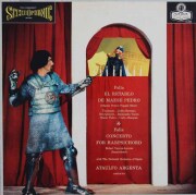 【ブルー・バックジャケット】　アルヘンタのファリャ/「ペドロ親方の人形芝居」 ほか  　英LONDON　3317　LP レコード