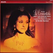 マリナーのロッシーニ/「チェネレントラ」（シンデレラ）全曲　蘭PHILIPS　3820　LP レコード
