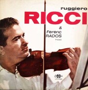 リッチ、ラドスのE.ドホナーニ、R.シュトラウス/ヴァイオリンソナタ集　ハンガリーQualiton　3821　LP レコード